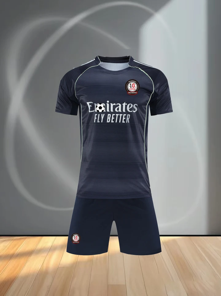 High-quality Breathable T-shirt and Shorts Football Set