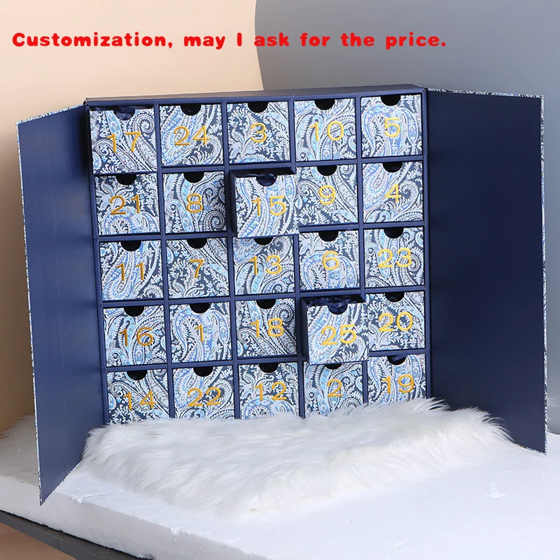 custom.Standard Competitive Price Advent Calendar Box Dog Oem Reasonable Price Calendar Box Custom