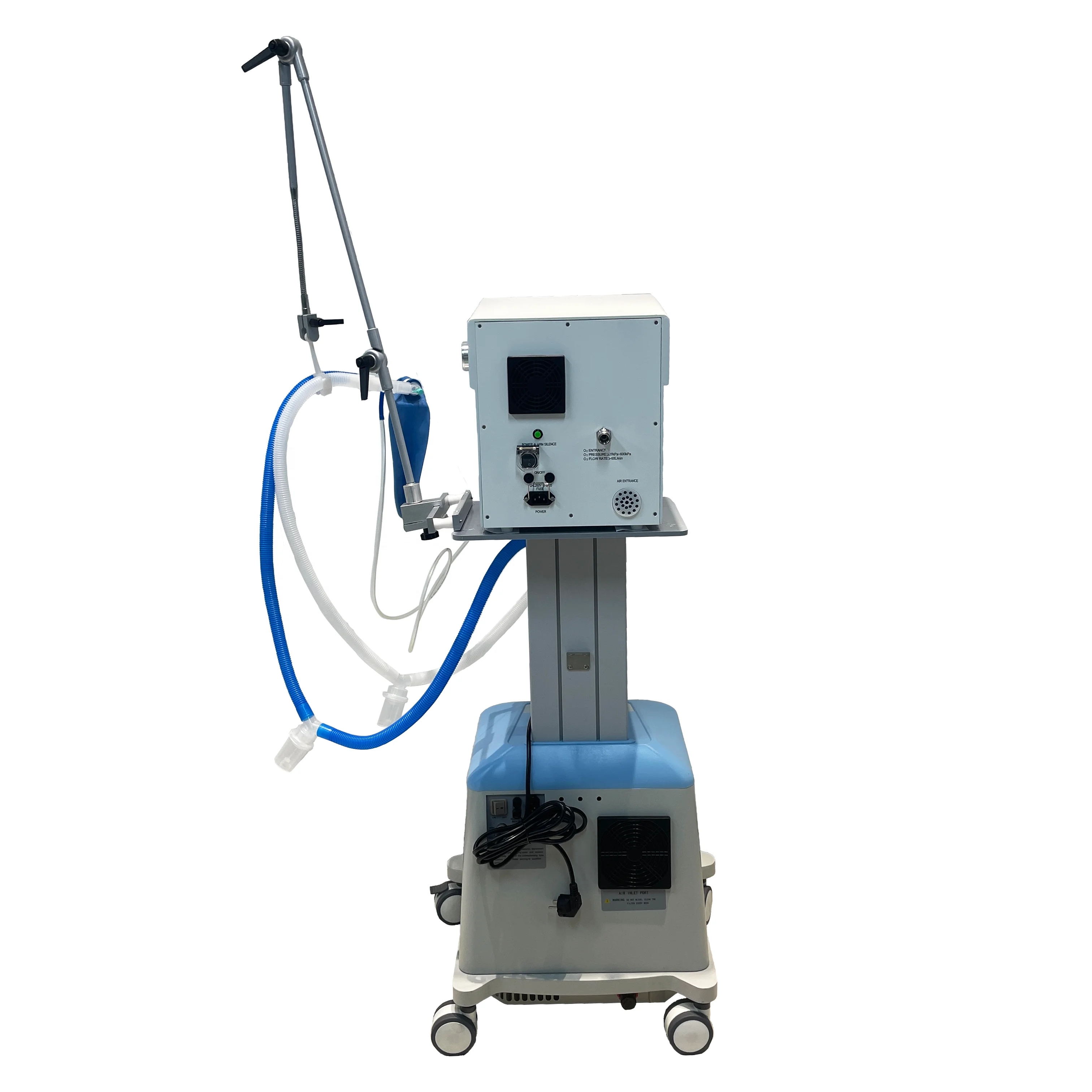 HRD Medical ZXH-550 With Air Compressor Ventilation  Hospital Breathing  Auto Respiratory