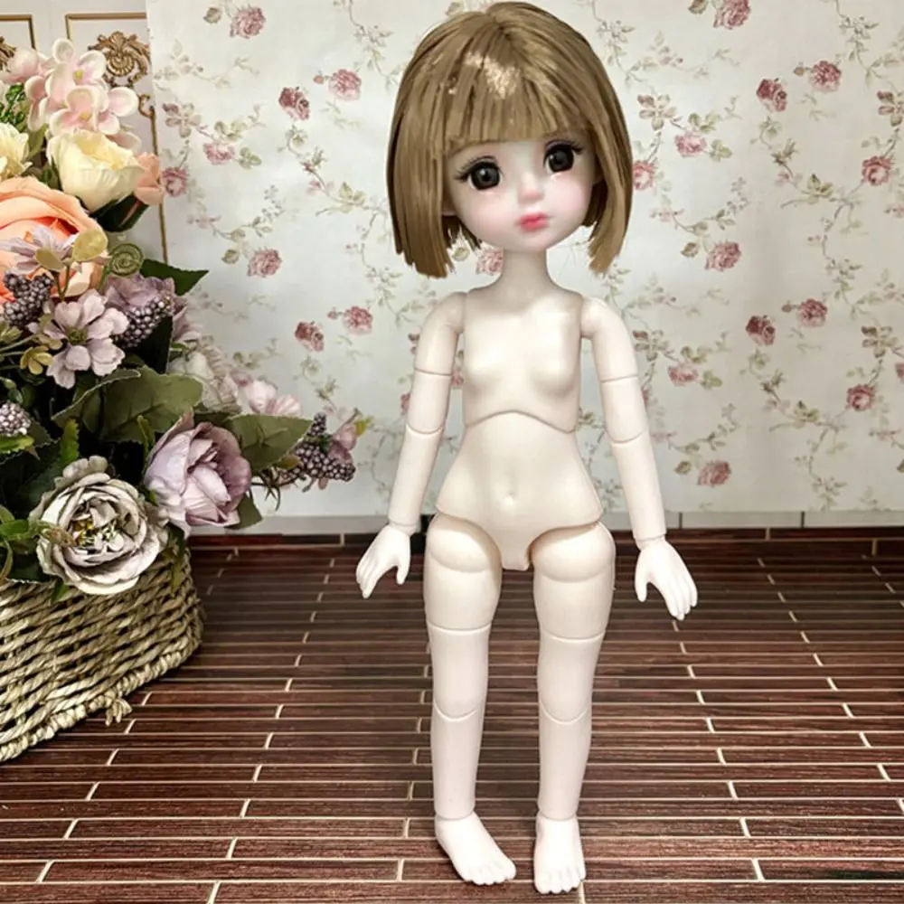Bez ubrań 1/6 Lalka BJD Wielozłączeniowa Lalka do Przebierania Białe Skóra Ruchome Ciało Lalki Wymienny Korpus DIY