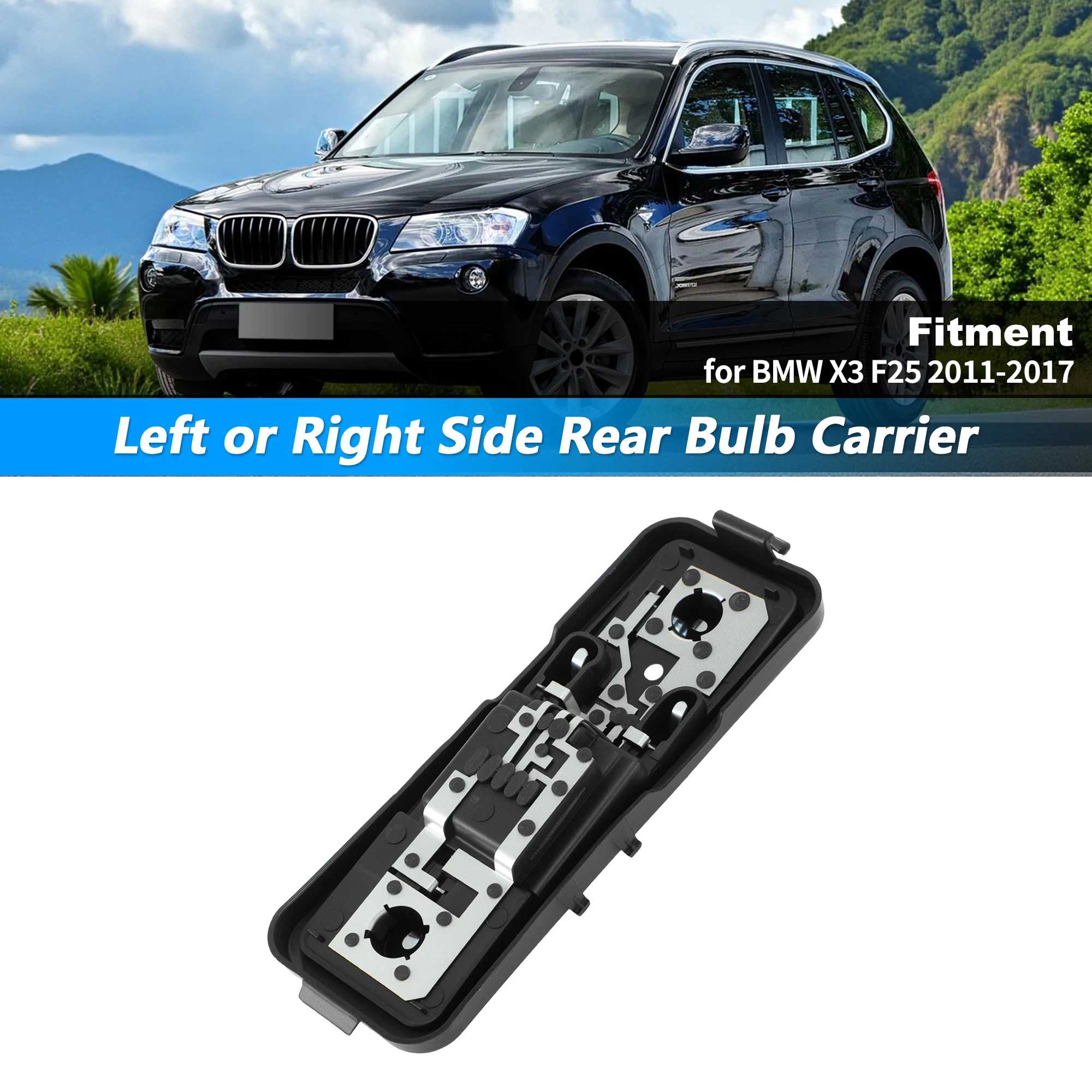 UXCELL Left or Right Side Tail Light Circuit Board for BMW X3 F25 2011-2017 63217288198