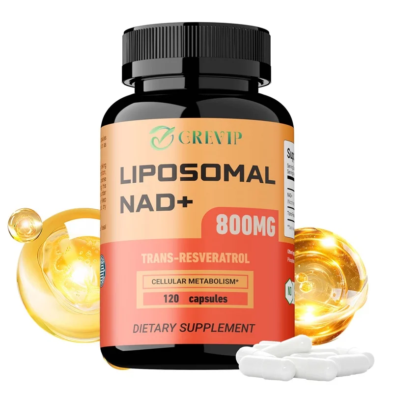 

Liposomal NAD+ 800mg - Promotes Energy Production, Healthy Aging, Increases NAD+ Levels, Antioxidant Protection