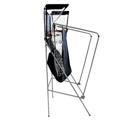 Dual Shot Foldable Basketball Shooting Arcade Machine Home Sports Equipment