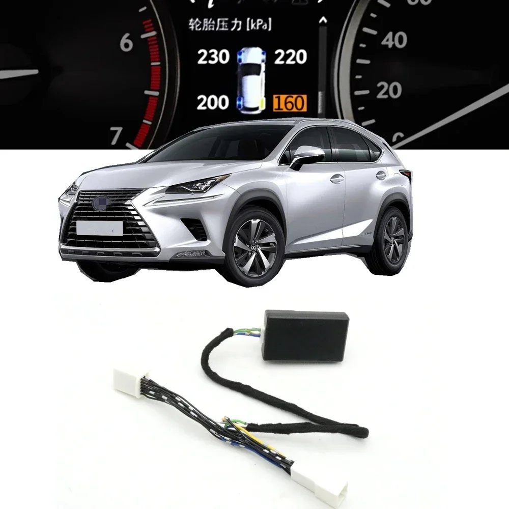 Car TPMS Tire Pressure Display Security Alarm Monitoring System For Lexus IS NX NX200t NX300h Series 2015-2020