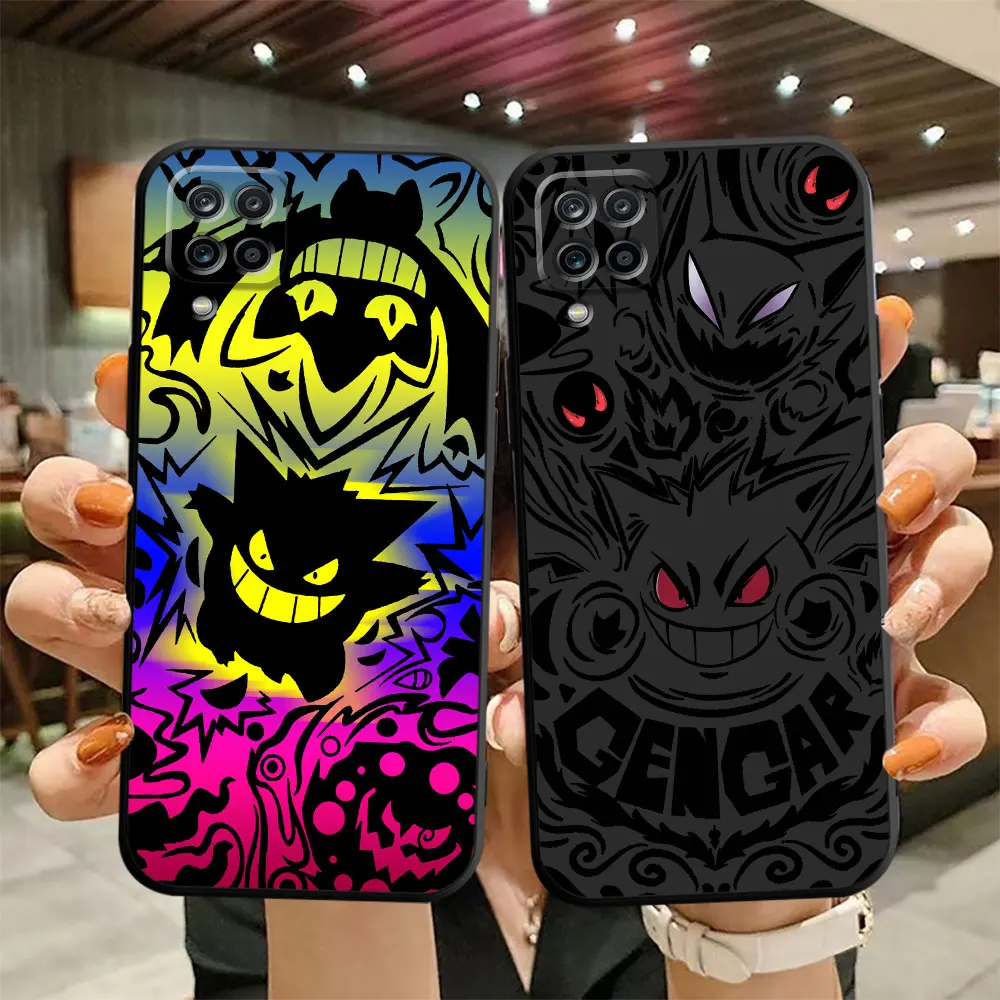 Anime P-Poke-mon G-Gen-gar Phone Case for Samsung Galaxy A50 A03 Core A10 A10s A30 A02 A40 A02s A41 A04s A70 A03s A31 A04 Cover