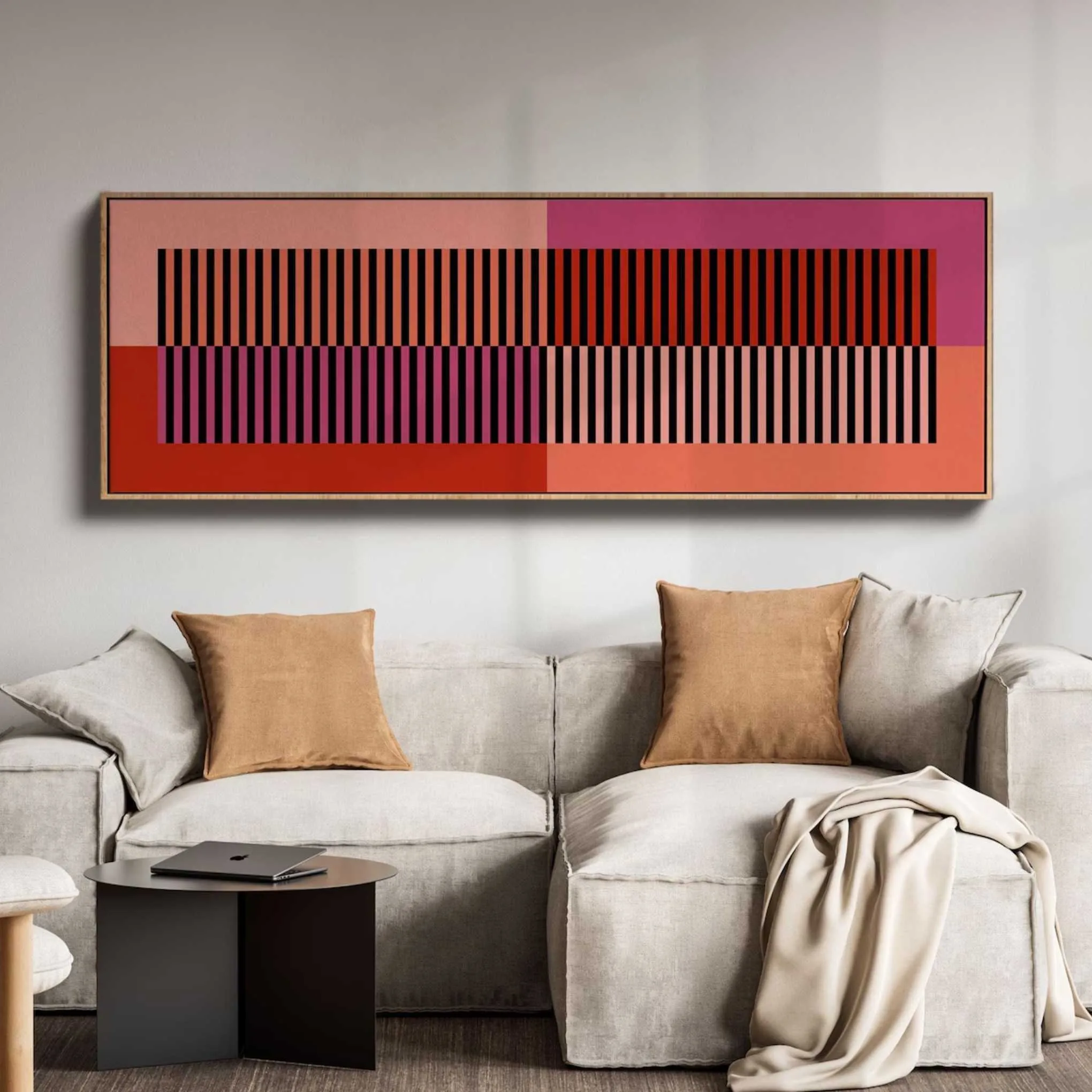 

Large Modern Minimalist Line Art Canvas Painting Print, Wall Art Poster, Bedroom Living Room Decoration, Modern Home Decor