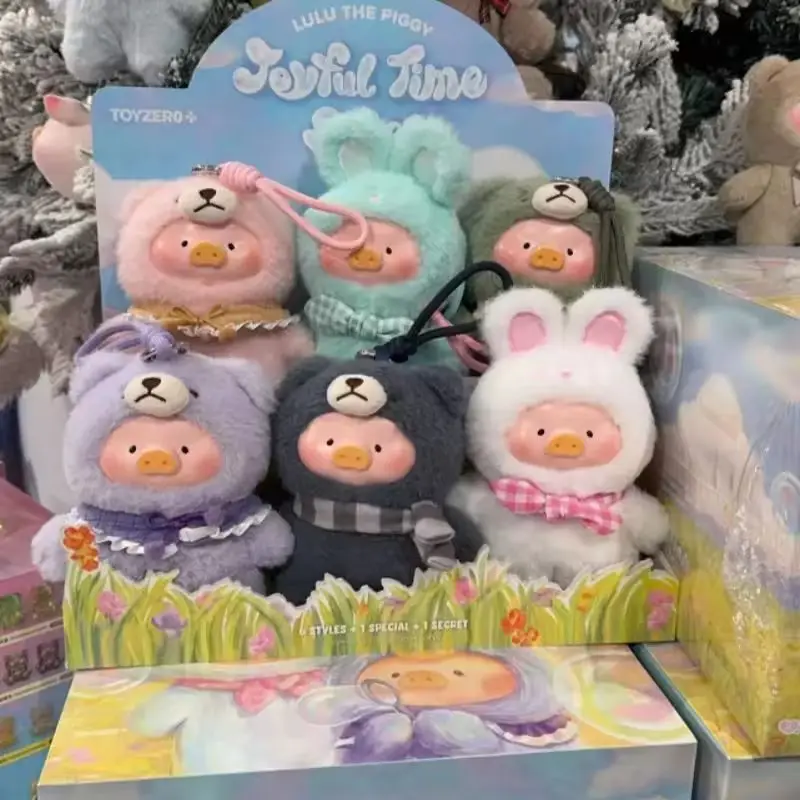 

Genuine 52toys Lulu The Piggy Joyful Time Series Genuine Blind Box Cute Teddy Bunny Lulu Action Figure Mystery Box Toy Gift
