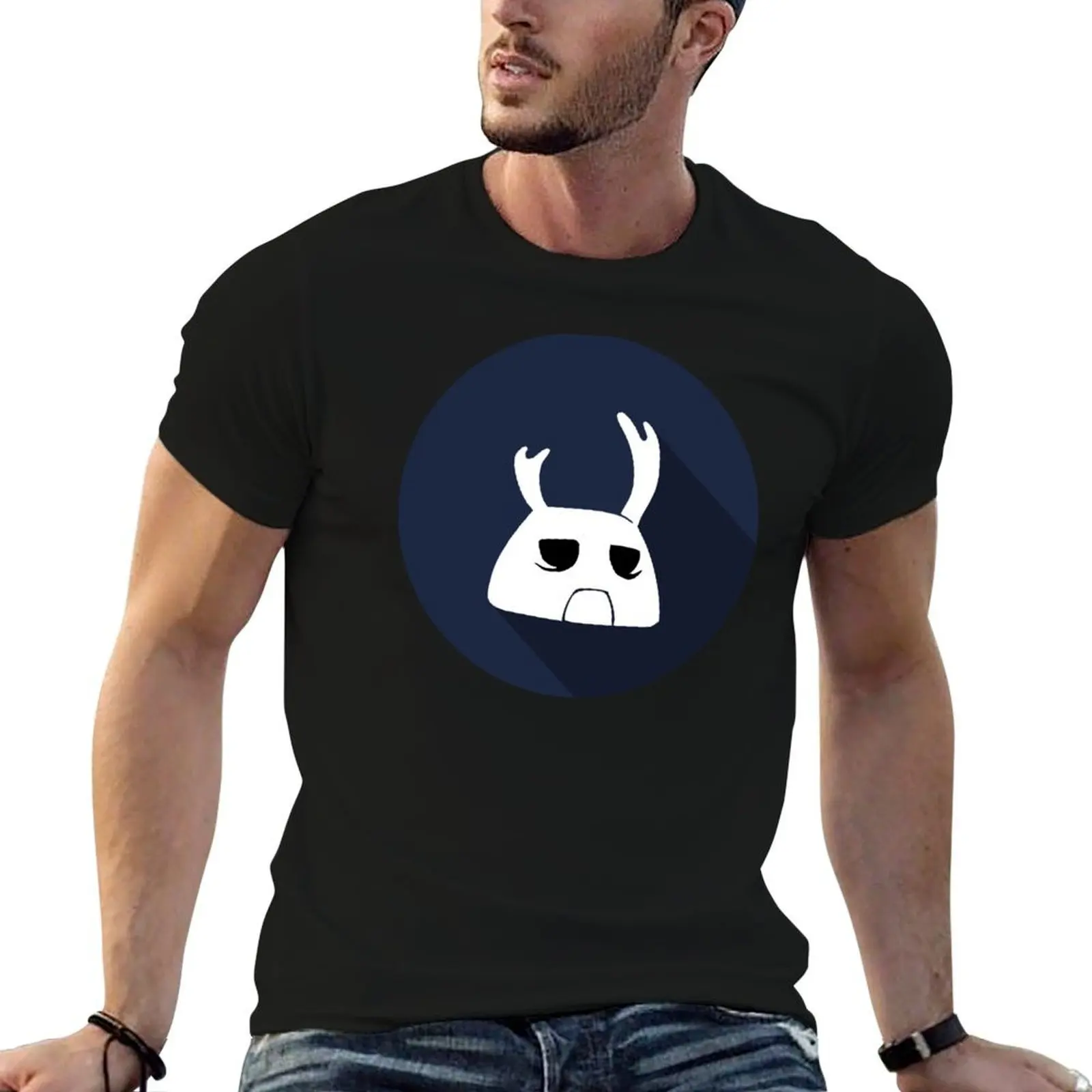 

Hollow Knight - Almighty Zote Flat Icon T-Shirt cotton t shirts man 100% man t shirt graphic T-Shirt