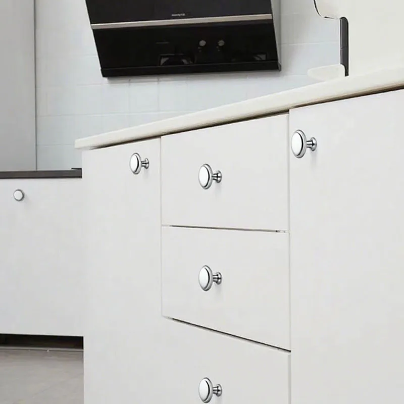 Maniglie per cassetti 4/12 pezzi, maniglie circolari per porte di armadietti per uso domestico, accessori hardware, utilizzate per armadi da cucina, cassetti