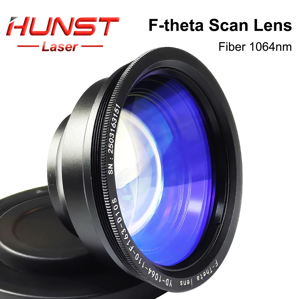 HUNST F-theta เลนส์สแกน SL-1064nm เลนส์ 70 มม.-300 มม.F80-525 มม.สำหรับไฟเบอร์เลเซอร์เครื่องมาร์กกิ้งอุปกรณ์เสริม
