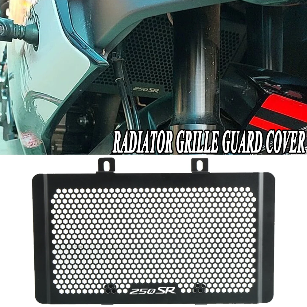 

MotorcycleS Accessories For CFMOTO 250SR 250sr 2020-2021 Radiator Grille Guard Cover Protector Aluminum CFMoto 250 SR 2020 2021