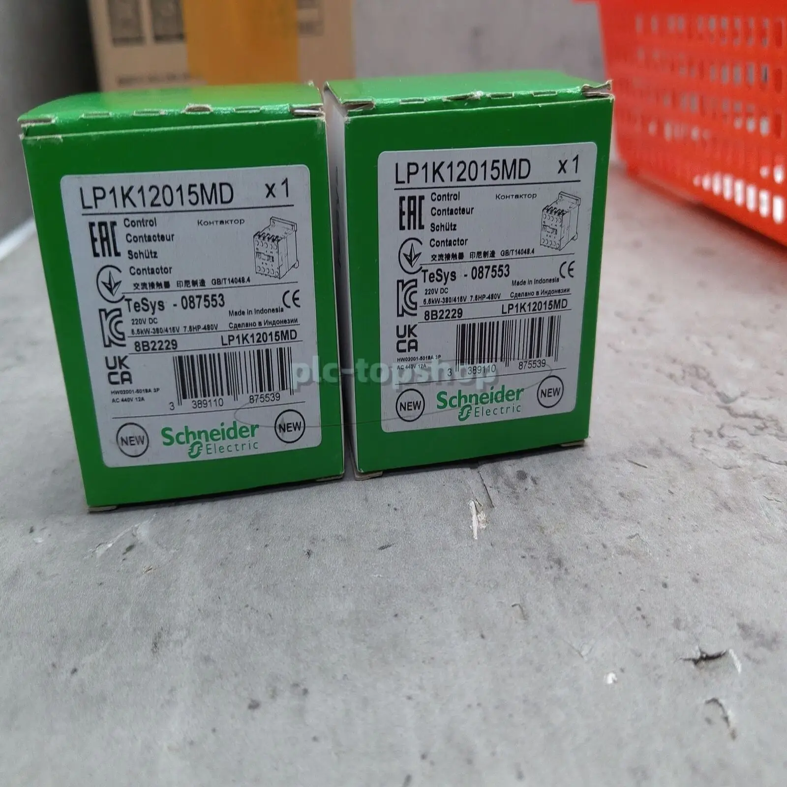 

Schneider LP1K12015MD Contactor DC220V