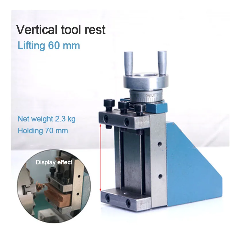 Multifunction Vertical Lift Tool Holder Small Lathe Machine Degree Adjustable  Suitable For Clipping Chuck Milling Chuck Tool