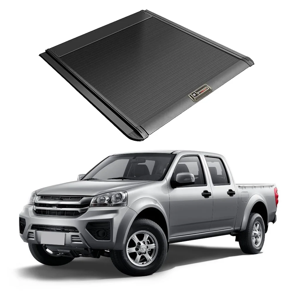 

Aluminium Roll-up Bed Cover Retractable Truck Bed Cap Accessories Pickup Manual Tonneau Cover for Great Wall Wingle 5 7
