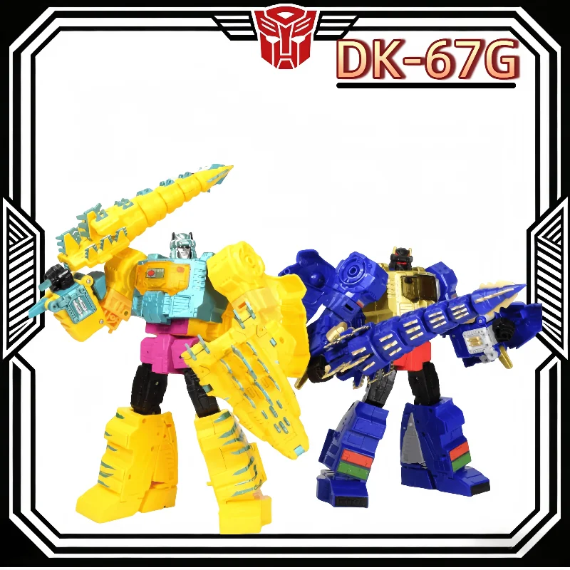 

[IN STOCK ] DNA Design DK-67Y DK-67Y Upgrade Kits For G2 Legacy Grimlock Accessories