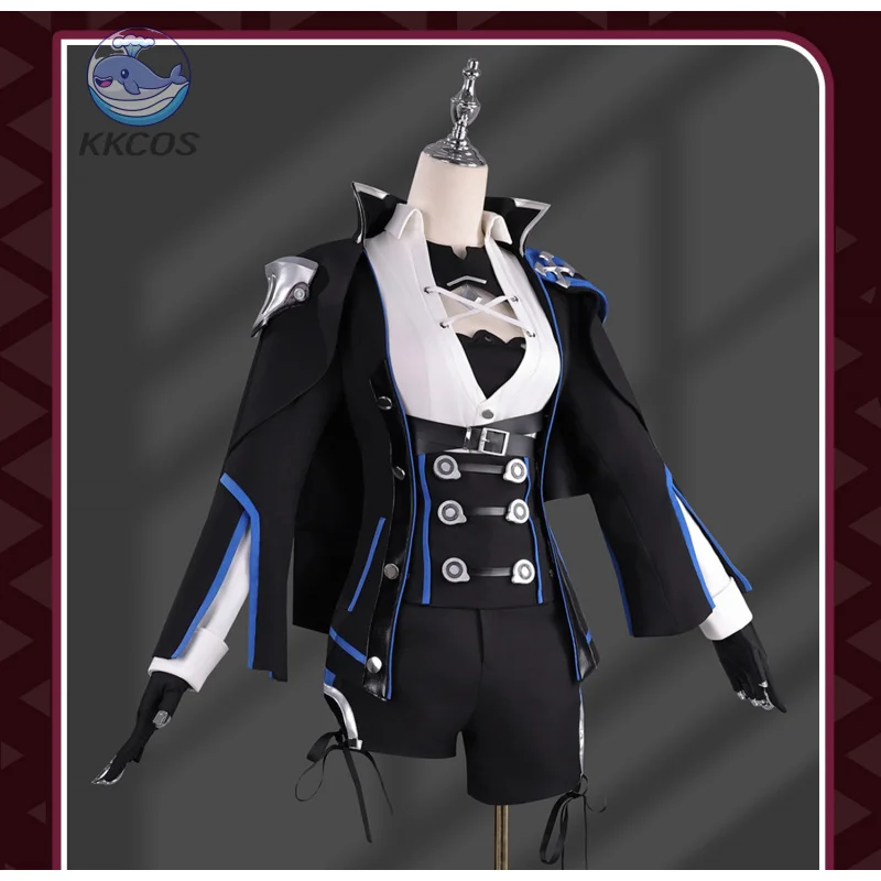 

Game Cosplay Series: Honkai Impact 3 Murata Himeko - Arctic Kriegsmesser Cosplay Halloween Costume KKcos