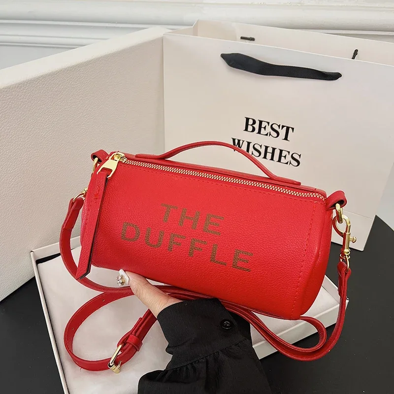 

Premium Minimalist Square Satchel Bag - Large Capacity Vintage Messenger with Paris Fashion Letter Logo Accent