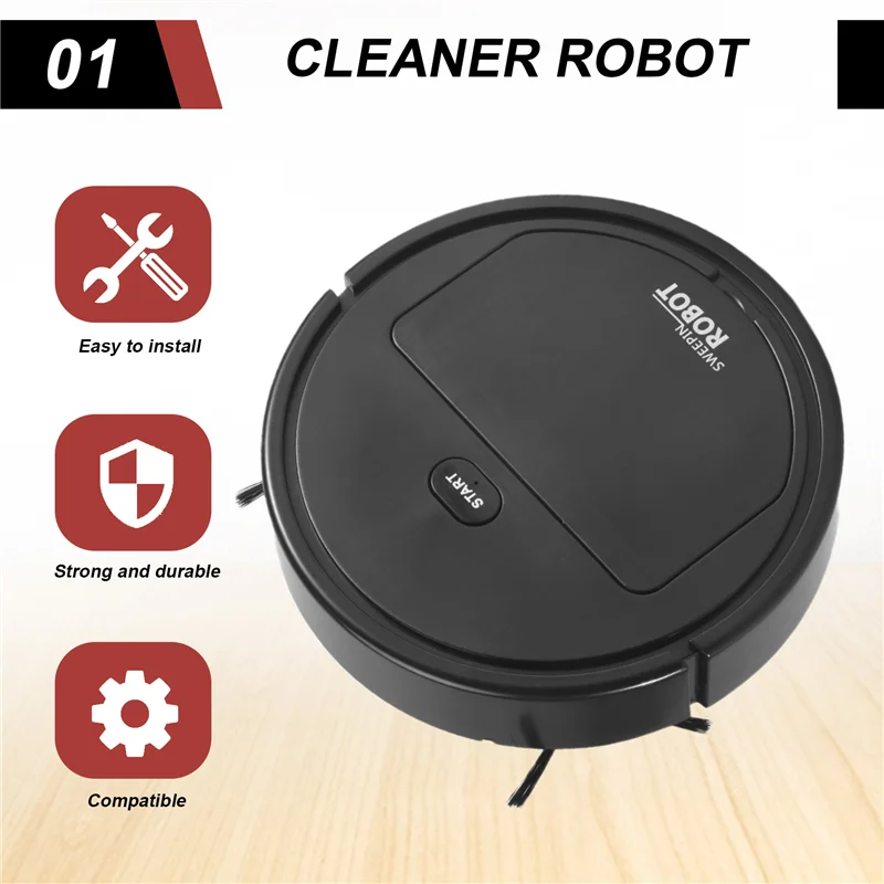 

Shoppingappliances Smart Robot Vacuum Cleaner 3-In-1 Household Cleaning Machine Automatic Vacuum Cleaner