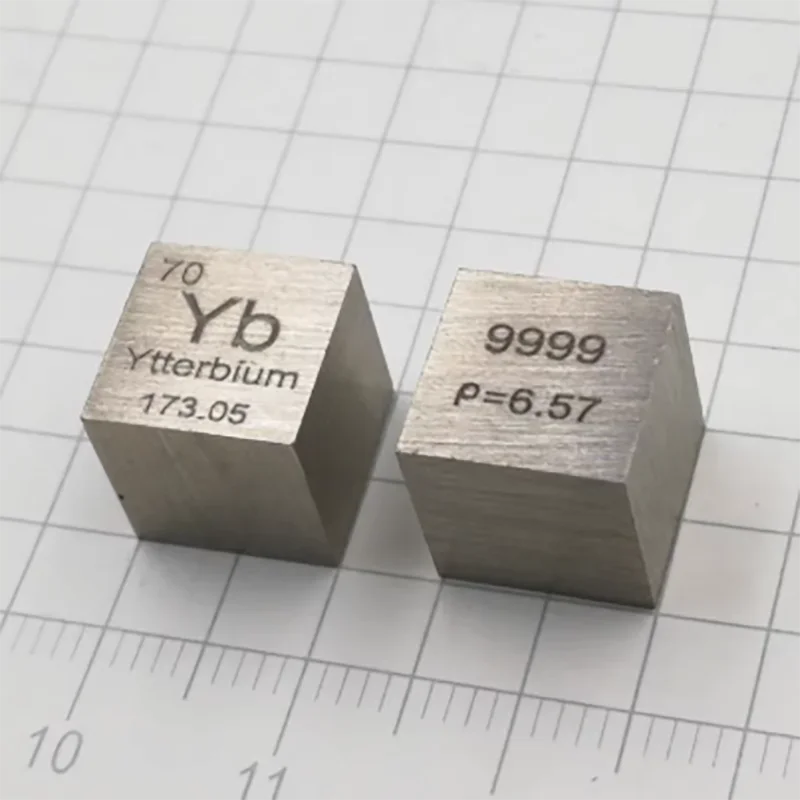 Ytterbium Cube Element Cube Metal Collector 10mm