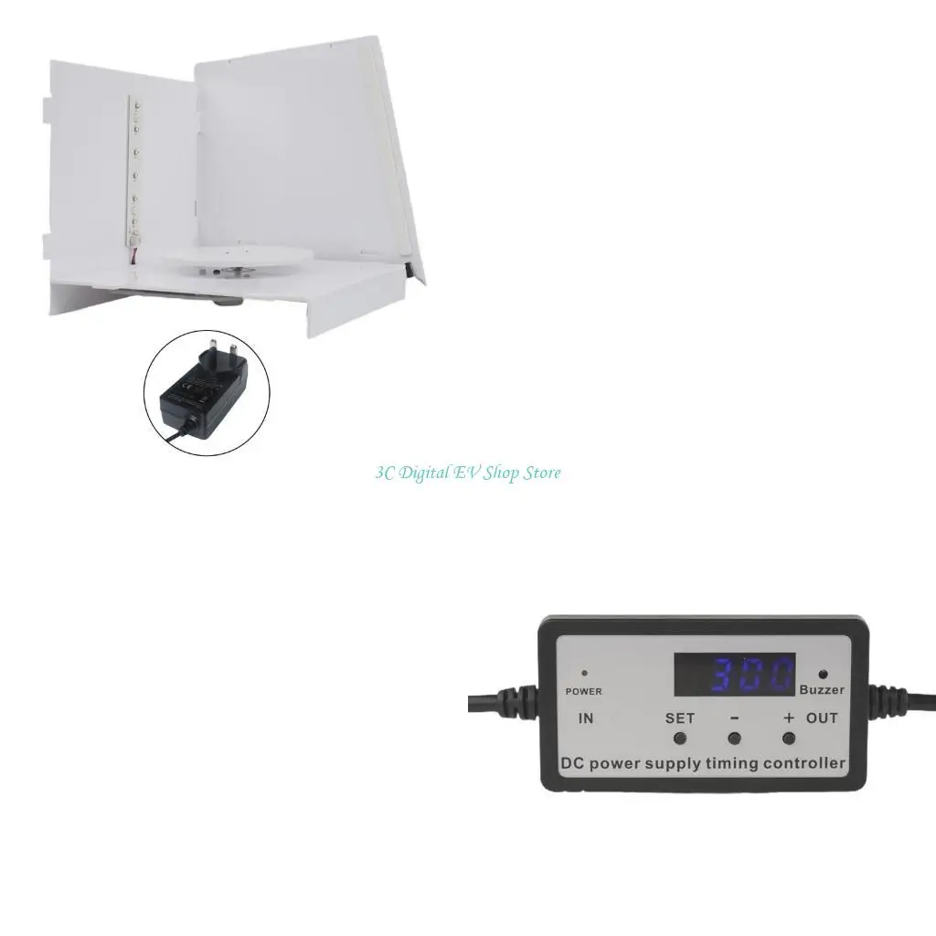 

E74D Filament Resin Printer Model UV Resin Curing Light Enclosure Versatile Boxes