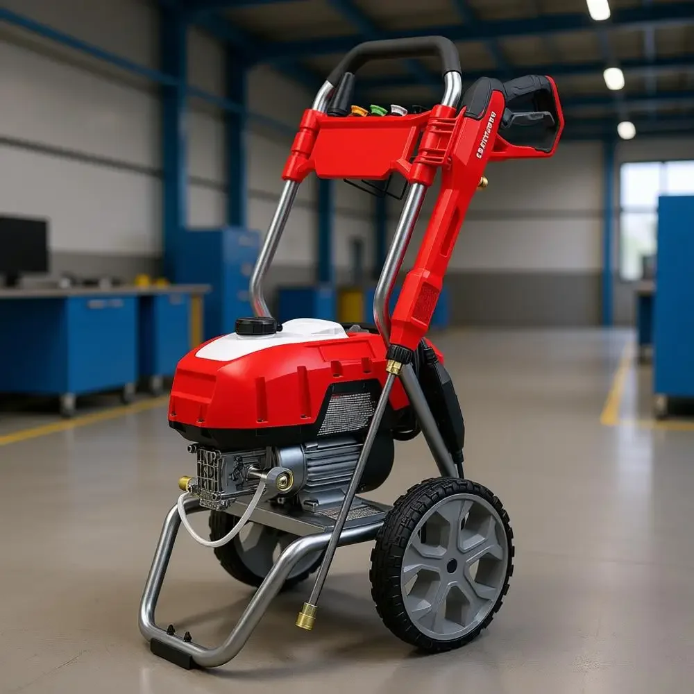 

Powerful Electric Pressure Washer, Cold Water, 2400 PSI, 1.1 GPM, Corded