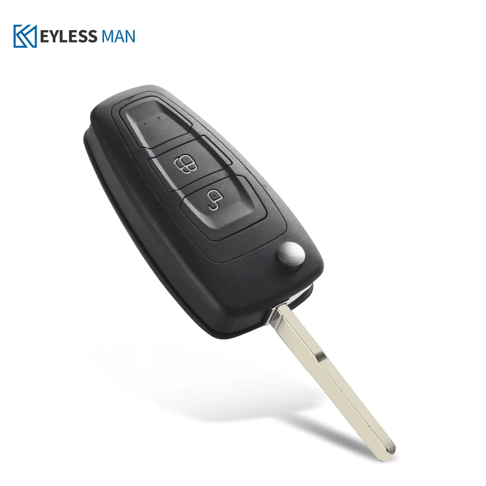 Flip Remote Car Key Fob For Ford Ranger 2011-2015 2008-2012 BT50 2011-2015  434MHz FSK 4D63 chip5WK50165