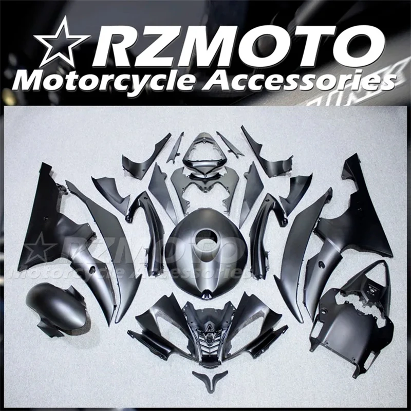 

4Gifts New ABS Fairings Kit Fit For YAMAHA R6 2008 2009 2010 2011 2012 2013 2014 2015 2016 08 09 10 11 12 13 14 15 16 Matt Black
