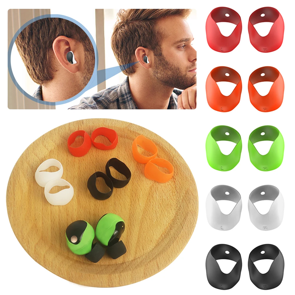 5 Pairs Silicone Ear Tips Cover Anti-Slip Earplug Cover Dustproof Protective Anti-Fall Ear Cover for Sony WF-1000XM5 Headphones