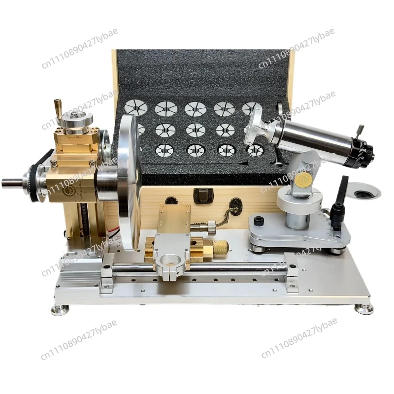 Watchmaker Multi-Function Lathe Watch Shell Renovation Polishing Bottom Cover Wire Drawing Lathe Fixed Angle Polishing Fixture