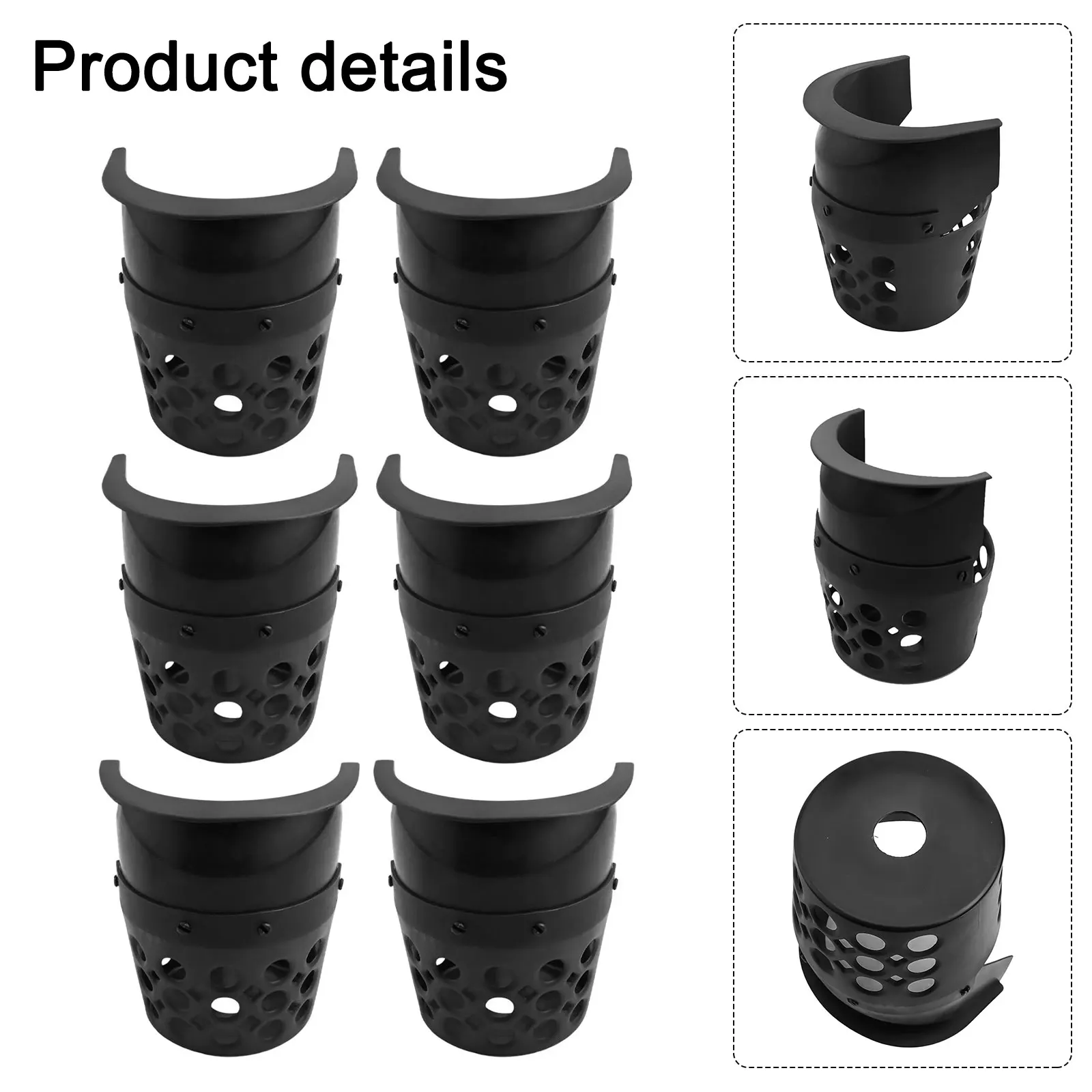 Billiard Pocket Set Pool Pockets Replacement Easy Installation 2 Side Pockets Included Billiards Black Game Night