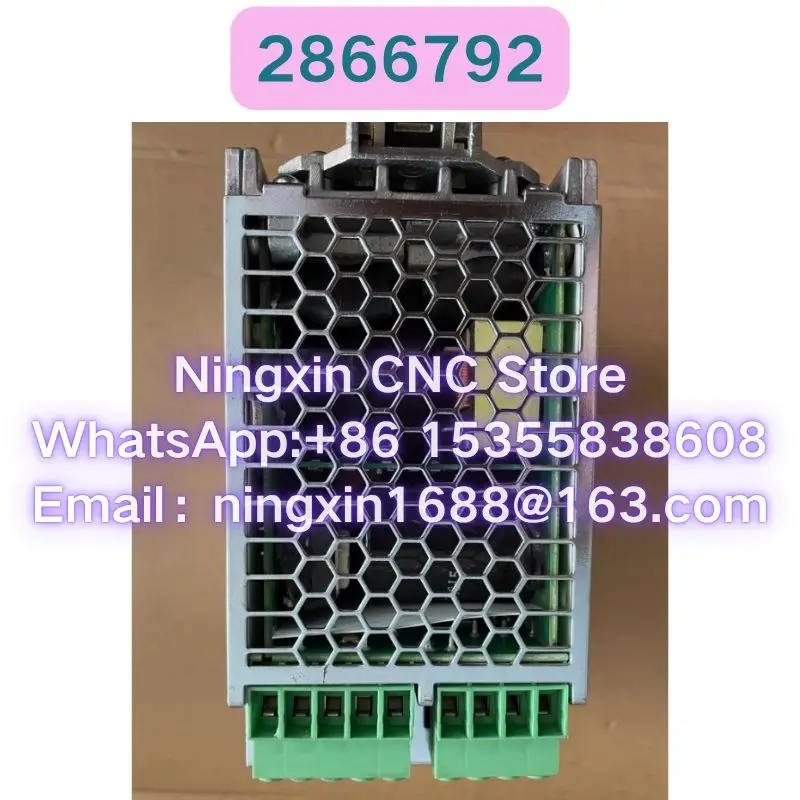 Second-hand QUINT-PS/3AC/24DC/20 2866792 switching power supply Functional test OK Fast delivery