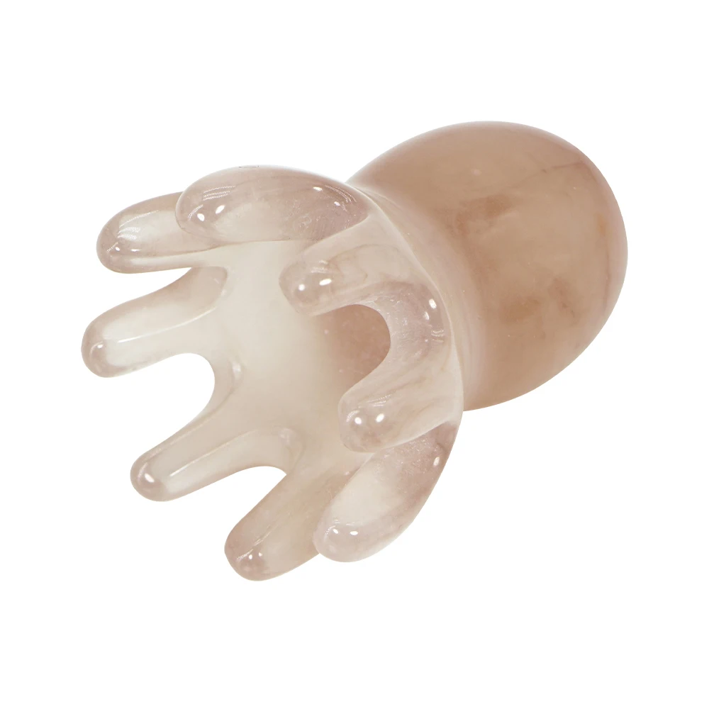 1pc Octopus Geformt Kopf Meridian Akupunkturpunkt Massage Kamm Breiter Zahn Kopfhaut Kamm Nacken und Rücken Manuelle Tiefe Massage werkzeuge – Detail 9