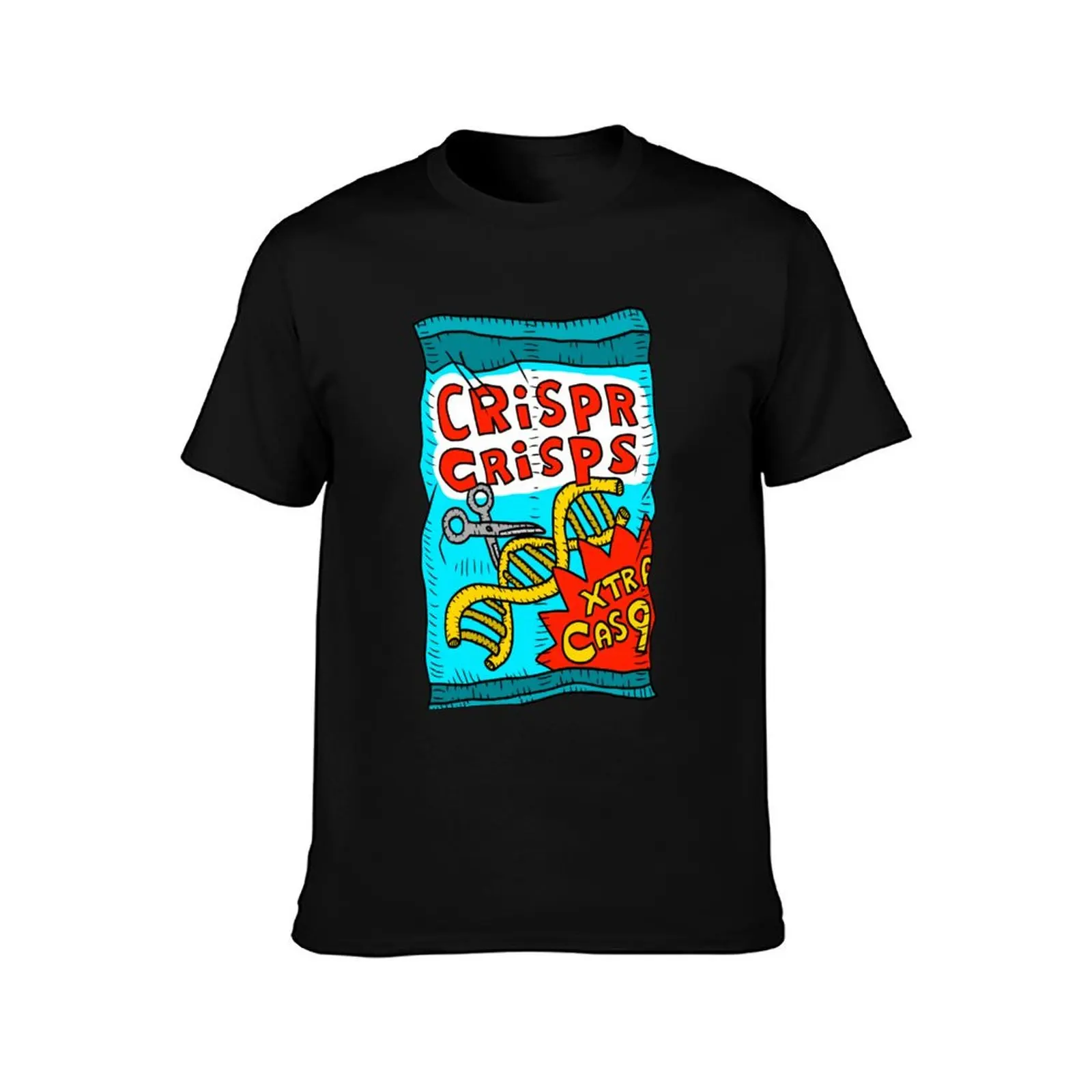 crispr cas9 crisps T-Shirt oversized boys animal print tops quick drying men tshirt