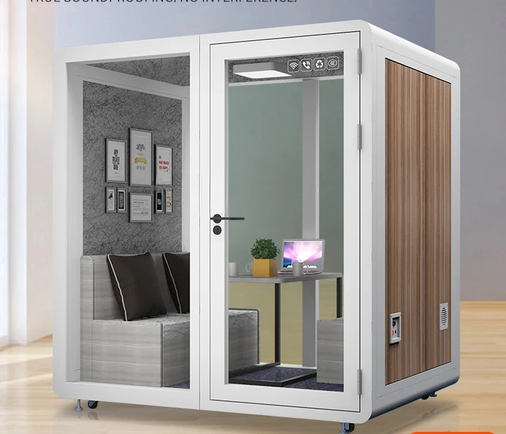 Mobile Soundproof Room Home Karaoke Cabin Recording Studio Indoor Telephone Booth Piano Sleep Mute Warehouse