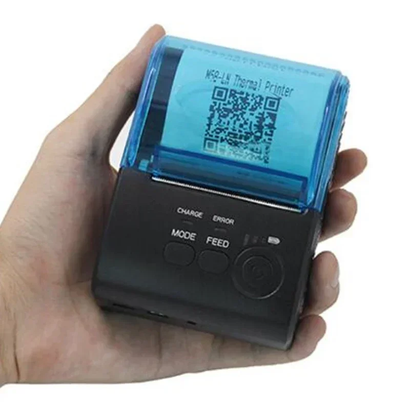 

Portable 58mm BT Thermal Printer Wireless Receipt USB BT Printer