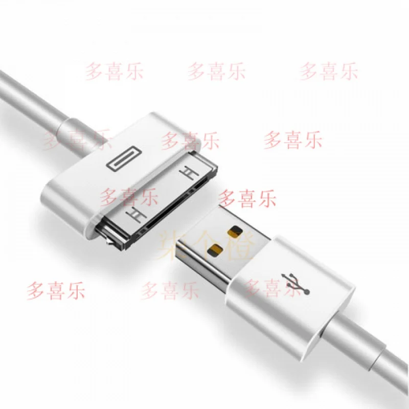 WW    1Meter 30Pin To USB Charge Sync Cable for iPhone 3 3G 4 4s iPod