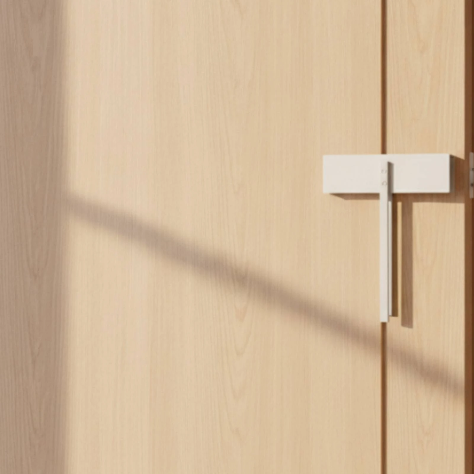 Bi-Fold Door Lock Slide-on Bifold Door Lock Metal Long-Lasting for Toddlers, Laundry Room