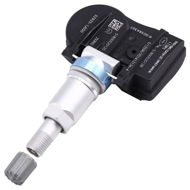 4X Car 433Mhz TPMS Tire Pressure Sensor Tire Pressure Monitor System 52933-1J000 For Hyundai I20 KIA Optima Soul-AS55