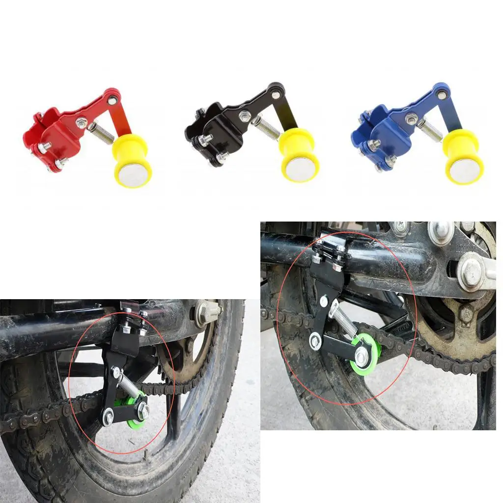1 Buah Penyetel Ketegangan Rantai Sepeda Motor Universal Cocok untuk Sebagian Besar Merek Sepeda Motor