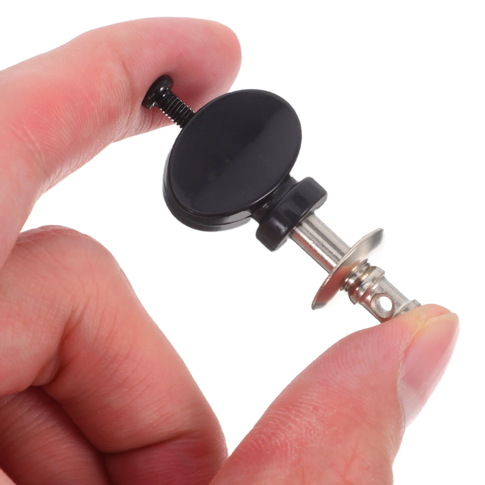 

4pcs Black Ukulele Tuners Pegs Pin Machine Heads Nylon Strings Replacement Parts Accessories For Soprano Concert Tenor Ukulele