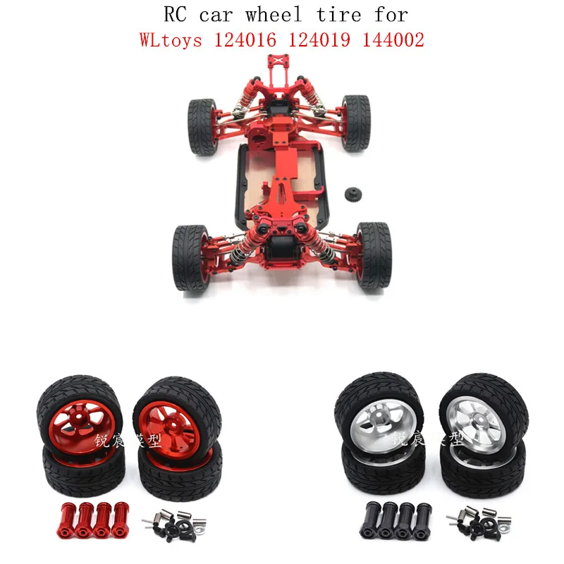 

WLtoys 124016 -17-18 124019 144002 -01 1/18 Обновление автомобиля с дистанционным управлением, металлические колеса