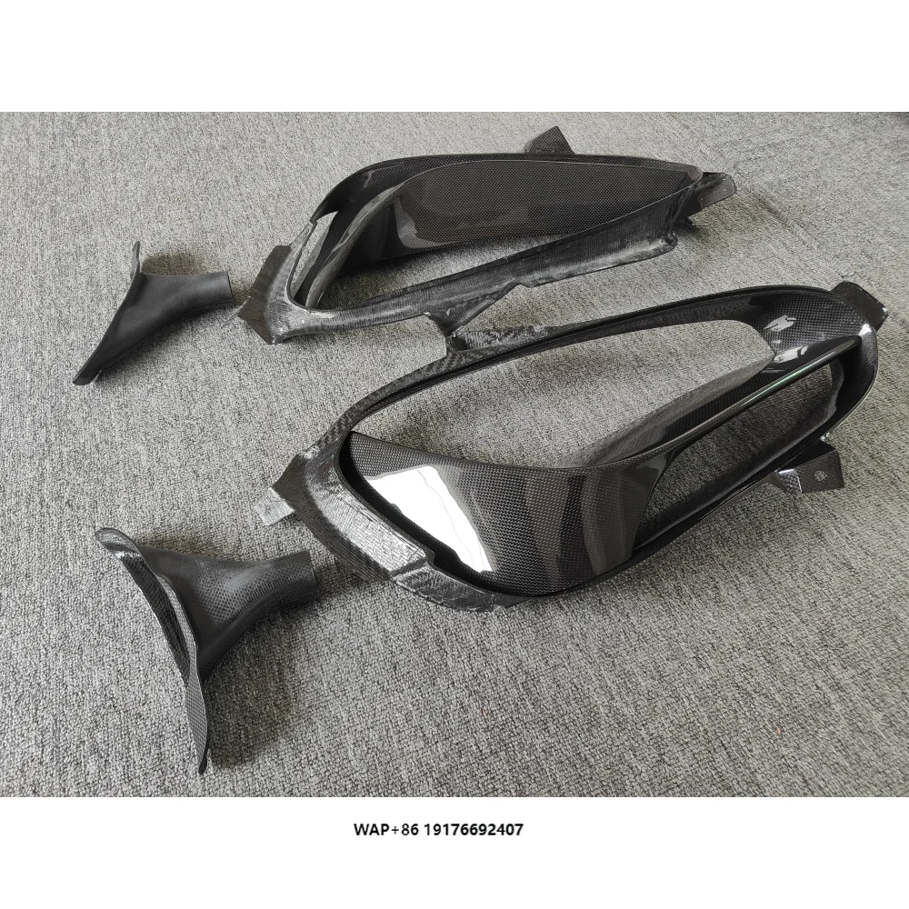 Dry Carbon Fiber OEM Style Car Auto Parts Rear Fender Vent for SF90