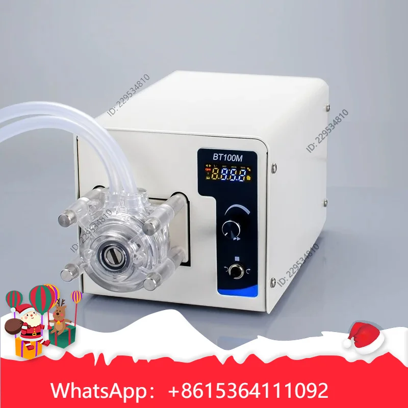 BT100M YZ1515X peristaltic pump is a basic model for laboratory tank metering with digital variable speed