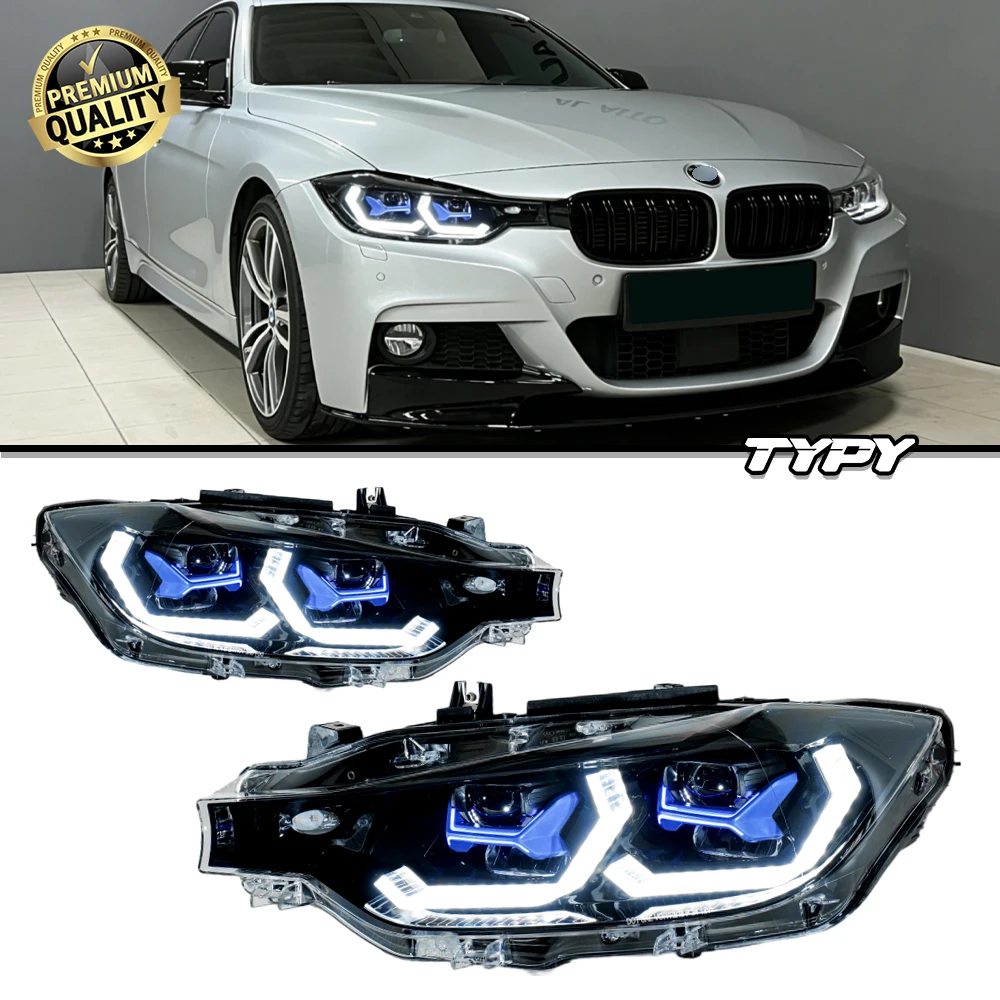 

TYPY Car Lights For BMW 3 Series 2015-2018 F30 Headlight LED Projetor headLamp Daytime Running Light Automotive Accessories