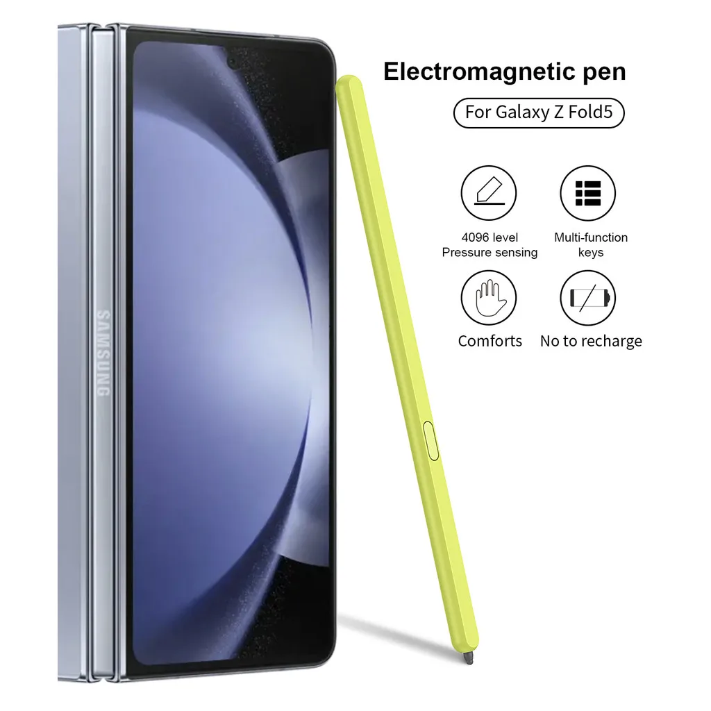 

High Quality Electromagnetic Pen For Samsung Z Fold6 Fold 6 5 4 3 5G ZFold6 Multifunctional Touch Stylus S Pen With Free Nips