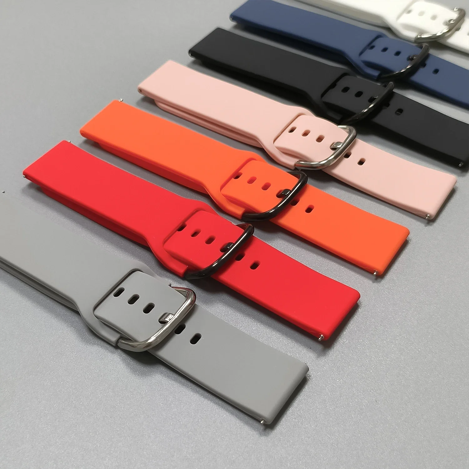 22 مللي متر 20 مللي متر سيليكون حزام ل TicWatch 3 الترا GPS حزام (استيك) ساعة TicWatch pro 2021/E2/E3/S/S2/GTH 2/GTX أساور الساعات الرياضية