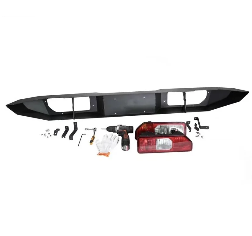 

Hot sale!Steel Rear Bumper With Light for Suzuki Jimny JB64/JB74 2018+