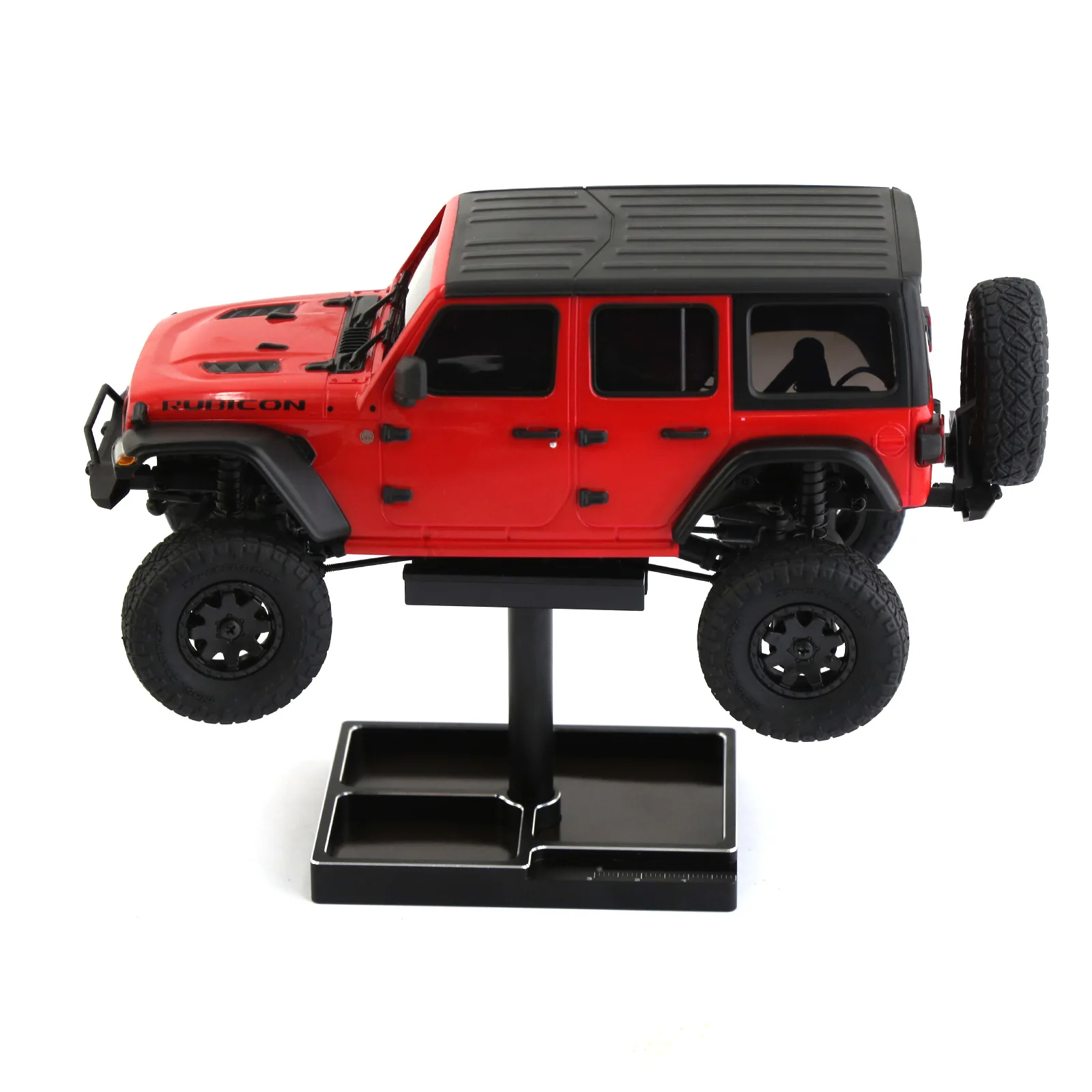 Plataforma de exibição da estação de reparo do suporte de trabalho de metal para carro 1/18 1/24 RC TRX4M SCX24 AX24 FCX24