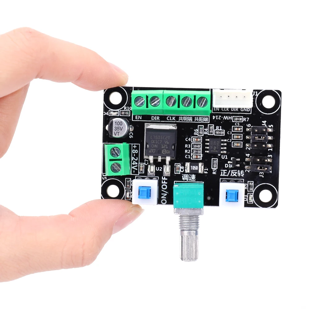 PWM Signal Generating Controller Positive Negative Rotation Control Signal Pulse Generation Module 12-24V Electronic Components