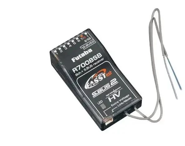 New Futaba R7008SB 8CH S.Bus2 SBUS FASSTest 2.4G Receiver for 14SG/18MZ/18SZ Radio Controller